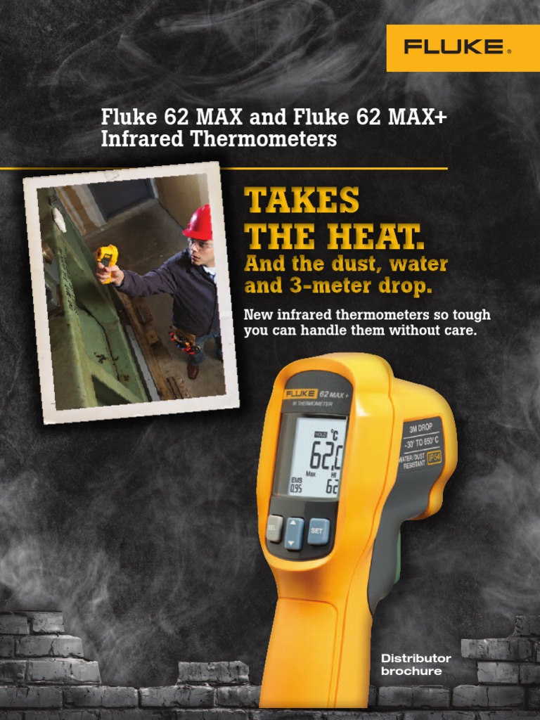 Fluke 62 MAX Plus 62 MAX Mini Infrared Thermometer Non-contact