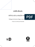 Achille Mbembe - Critica de La Razon Negra - Prologo