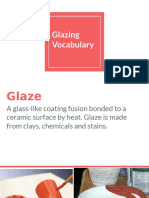 Glaze Vocabulary Glaze Foot