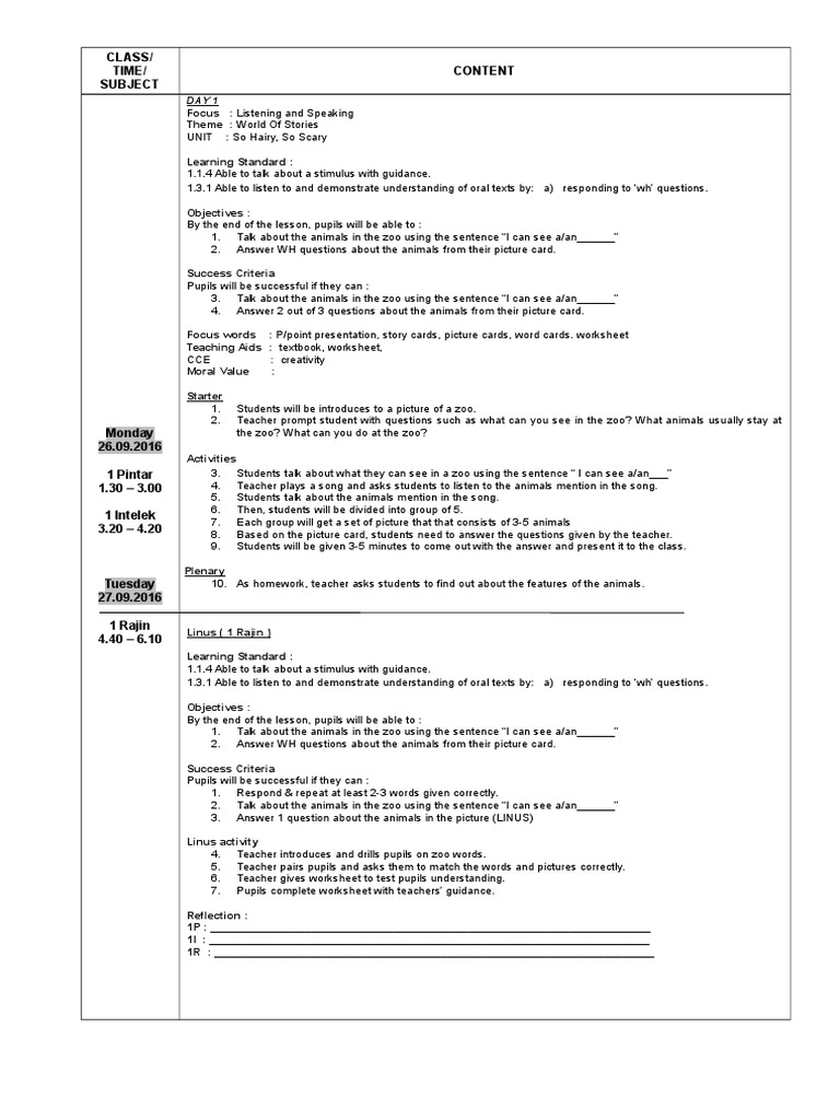 Sample Lesson Plan | PDF | Lesson Plan | Applied Psychology