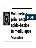 Acidimetrie