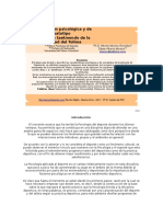 Caracterización Psicológica y de Somatotipo