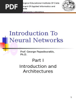 Introduction To Neural Networks