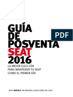 Guia Posventa Seat 2016