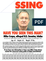 Mike Crapo - Missing Poster - 2-10-2017