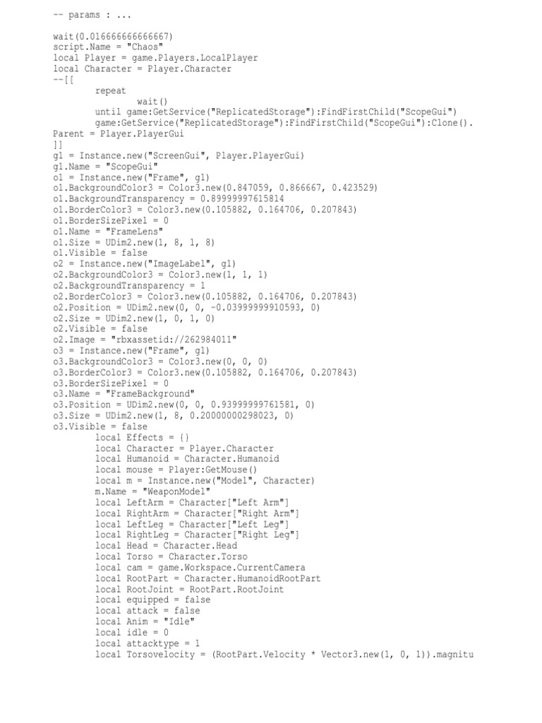 Roblox Scope GUI Script | PDF | Teaching Mathematics