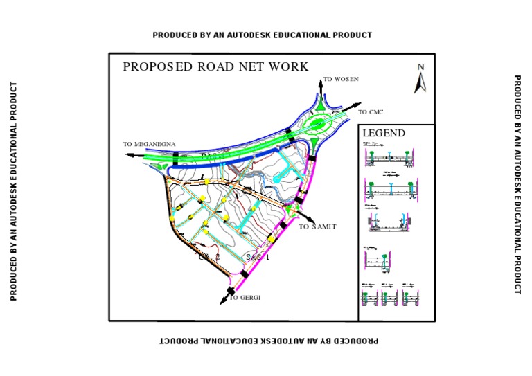 Proposed Road Network Plan | PDF