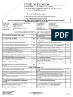 Food Service Inspection Report 6156217 - 17