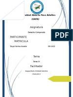 Tarea IV Derecho Comparado-Daysi Acosta