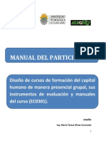 Manual Del Participante Estandar 301