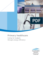 Primary Healthcare: Caring For Budgets Through Energy Efficiency