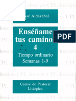 Aldazabal Jose - Tiempo Ordinario - Semanas 1-9 PDF