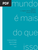O Mundo é Mais Do Que Isso Capa e Miolo