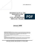 Restricted U.S. Army Civil Affairs Soldier Training Manual STP 41-38B14-SM-TG PDF