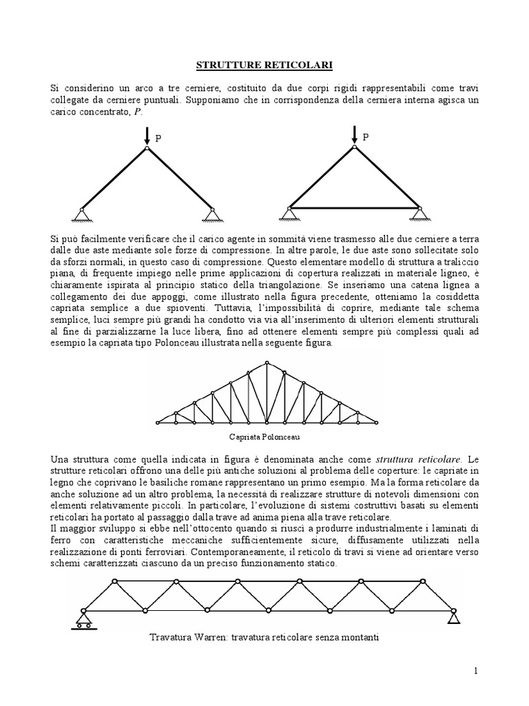 Strutture Reticolari 10 PDF | PDF
