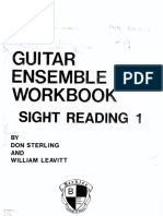 Berklee Guitar Ensemble Workbook Sight Reading Vol1 Don Sterling William Leavitt