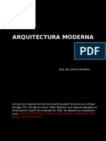 Arquitectura Moderna