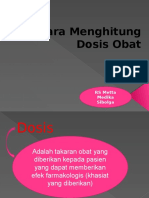 Cara Menghitung Dosis Obat