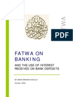 Fatwa on Banking