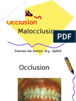 Malocclusion (DRG Indriana)