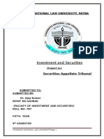 Investment and Securities: Chanakya National Law University, Patna