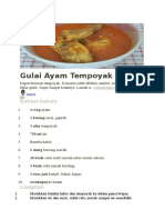 Gulai Ayam Tempoyak