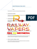 Shortcut Pengoperasian DNA Mod