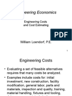 Eng r Costs and Estimates