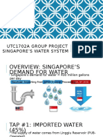 A Presentation On Water in Singapore