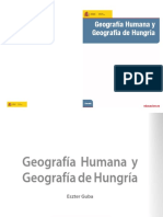 Geografia Humana Geografia de Hungria