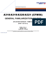 A318/A319/A320/A321 (CFM56) : General Familiarization Course