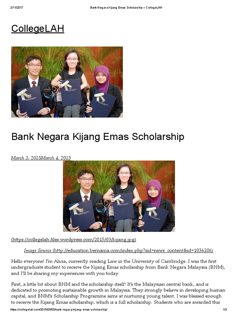 kijang scholarship essay