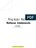 Ringkasan Materi UN Bahasa Indonesia SMA