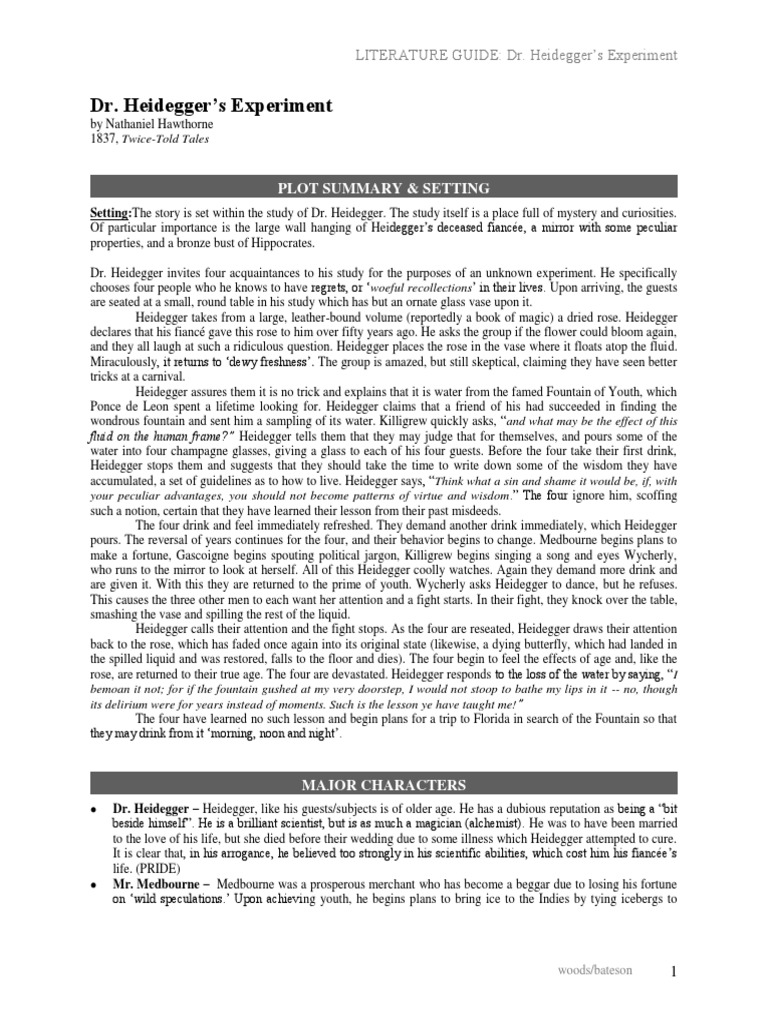 DrHeideggersExperimentLiteratureGuide.pdf Martin Heidegger