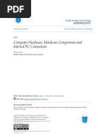 Computer Hardware - Hardware Components and Internal PC Connection