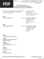 STAN J. CATERBONE June 18, 2008 US District Court Case 08-02982 CATERBONE v. Lancaster City Police Bureau, et.al., CASE FILE