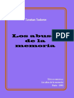 TODOROV. Los abusos de la memoria.pdf