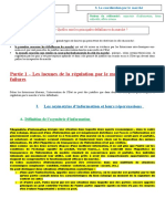 Fiche 34 - Quelles Sont Les Principales Défaillances Du Marché