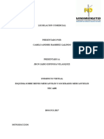 Actividad 8. Esquema Sobre Bienes Mercantiles y Sociedades Comerciales