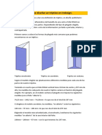 Tripticos, Que Son y Como Se Diseñan