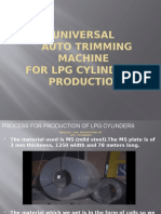 Universal Auto Trimming Machine For LPG Cylinders Production
