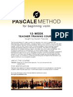 Pascale Method Teacher Training