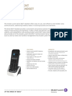 E2013061648EN DECT Handset R1.1.0 Datasheet