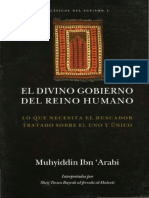 El Divino Gobierno Del Reino Humano Ibn Arabi PDF