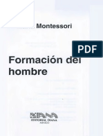 Montessori Maria - Formacion Del Hombre