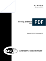 ACI 207.4R-05 Cooling and Insulating Systems For Mass Concrete (Reapproved 2012)