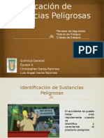 Identificación de Sustancias Peligrosas