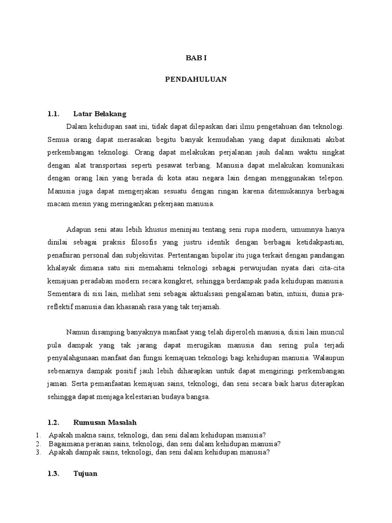 HUBUNGAN MANUSIA Dan Sain Teknologi 3