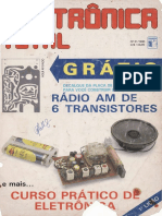 Rádio AM de 6 transmissores: montando seu primeiro projeto de eletrônica