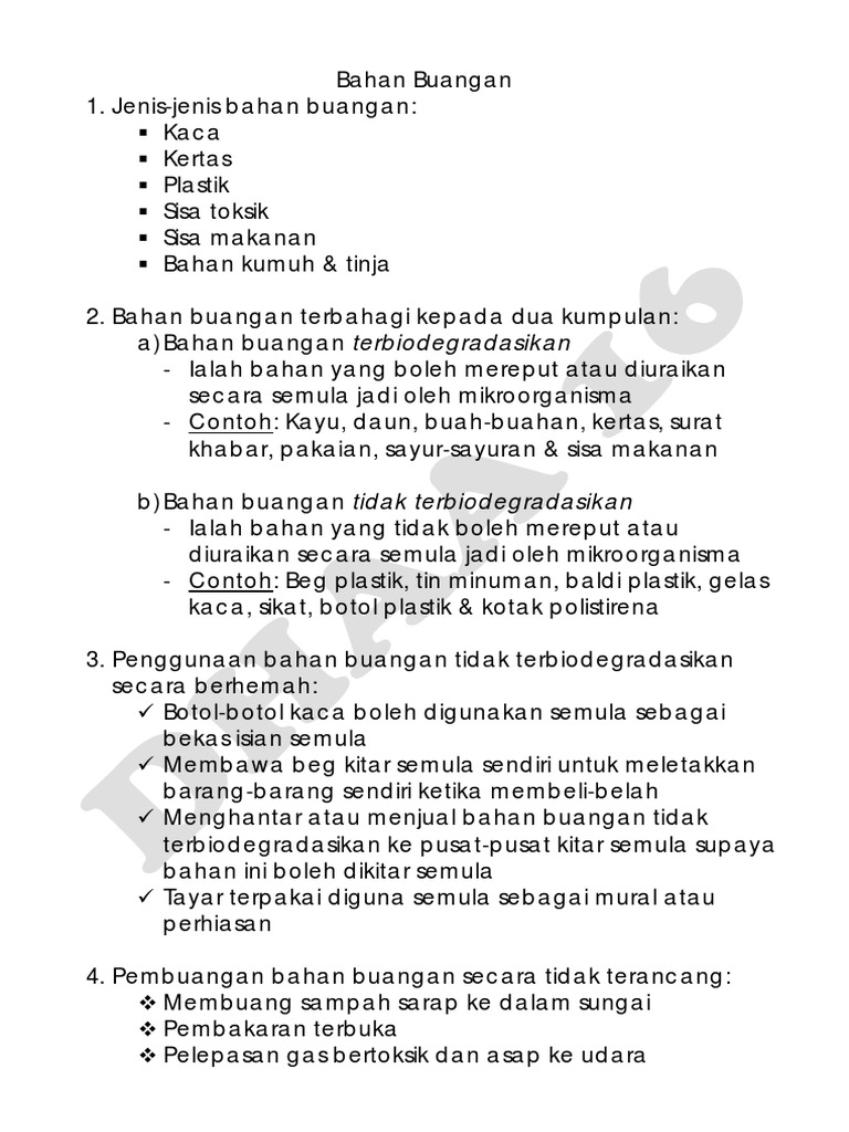 Soalan Diagnostik Sains Tahun 5 - Contoh Soal2